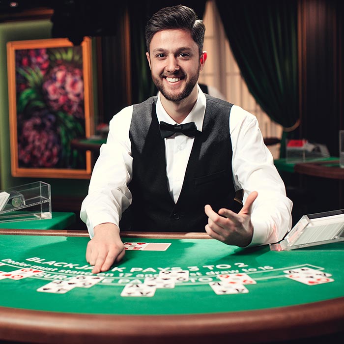 blackjack live dealer game